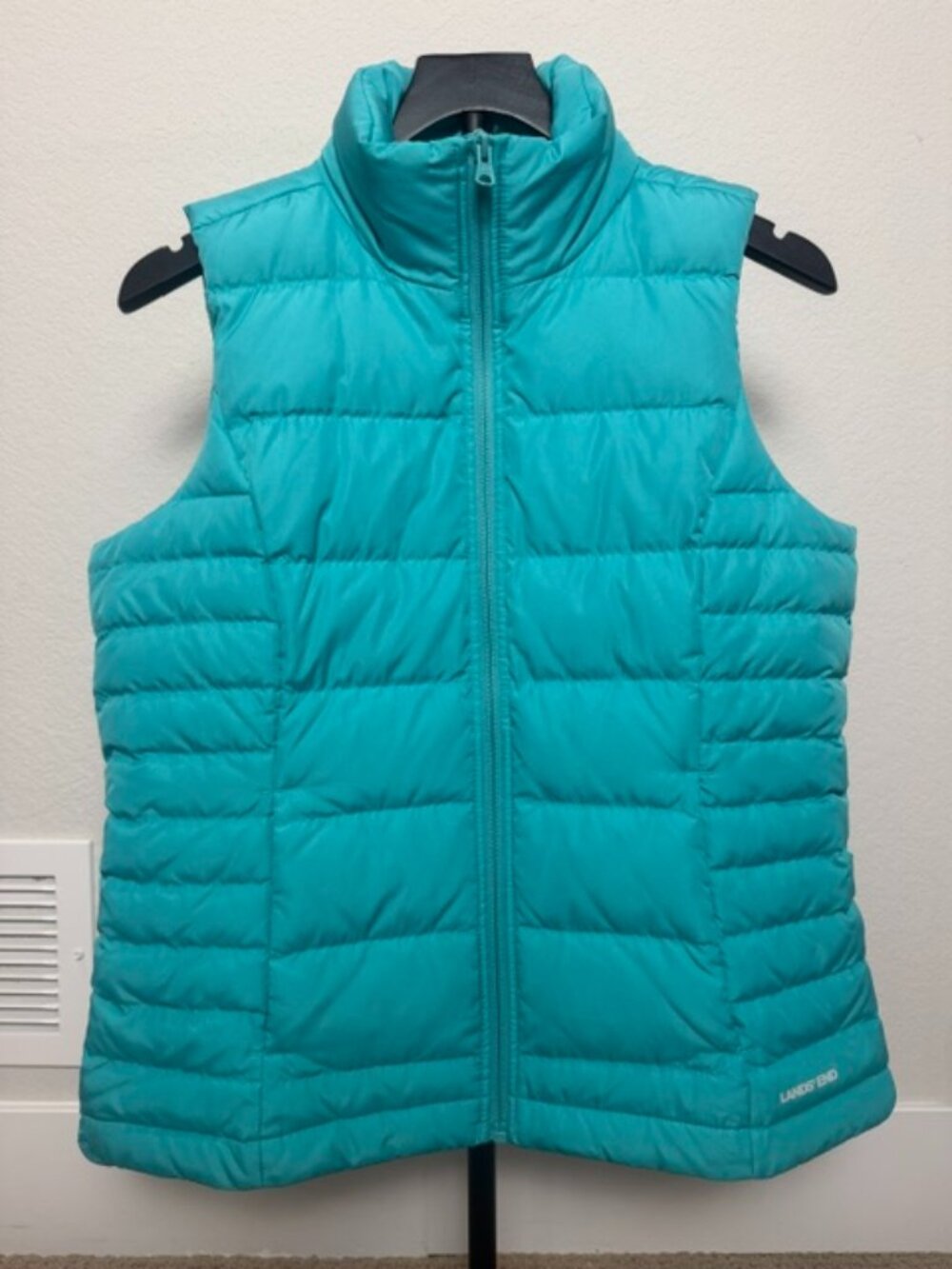 Lands' End Women's Teal/Turquoise Vest